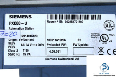 siemens-PXC00-U-automation-stations-modular-model-(used)