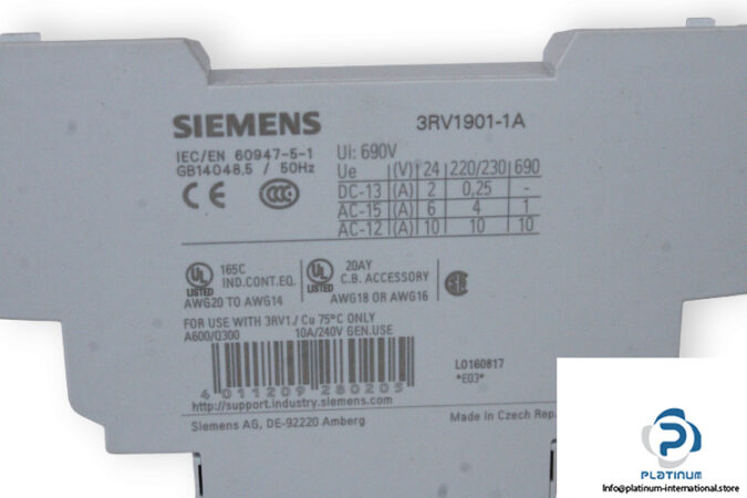 siemens-RV1901-1A-auxiliary-contact-block-(new)-2