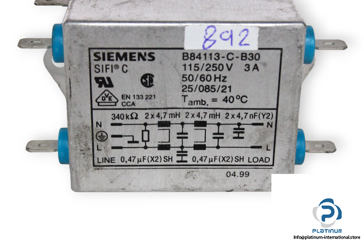 siemens-b84113-c-b30-line-filter-used-1