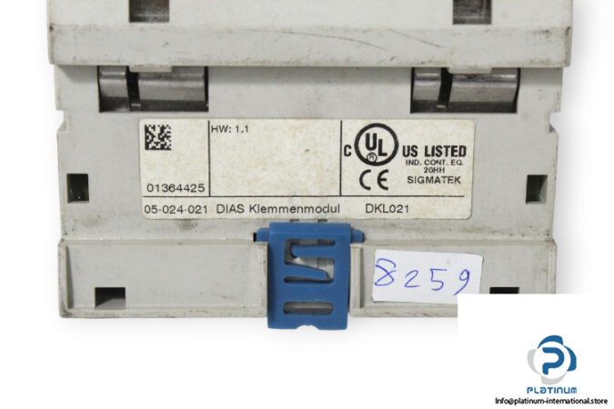 sigmatek-DKL021-plc-module-(used)-2