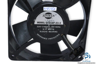 sinwan-S125AP-22-2-axial-fan-used-1