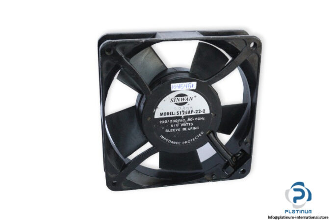 sinwan-S125AP-22-2-axial-fan-used