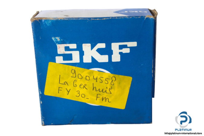 skf-FY-30-FM-square-flanged-ball-bearing-unit