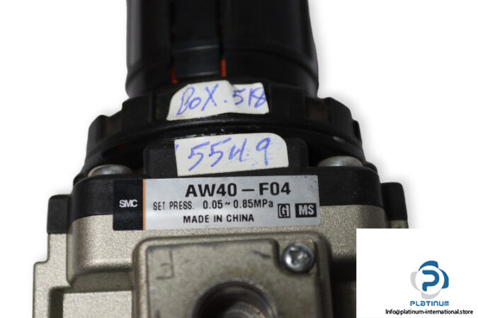smc-AW40-F04-filter-regulator-used-3