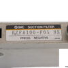 smc-EZFA100-F01-HS-air-suction-filter-used