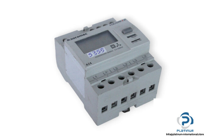 socomec-COUNTIS-E20-energy-meter-used