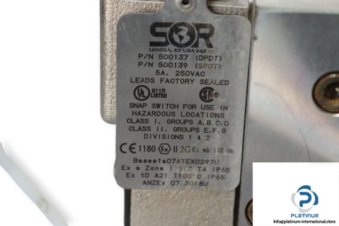 sor-103AD-EG502-N4-C1A-TT-differential-pressure-switch-used-4