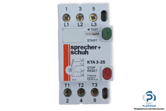 sprecher-schuh-KTA3-25-1.6A-circuit-breaker-for-motor-protect-(new)-2
