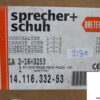 sprecherschuh-la-2-16-3253-rotary-cam-switch-new-4
