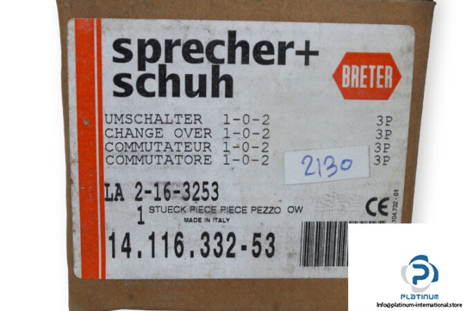 sprecherschuh-la-2-16-3253-rotary-cam-switch-new-4