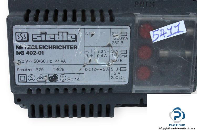 sss-siedle-NG-402-01-power-supply-(used)-1
