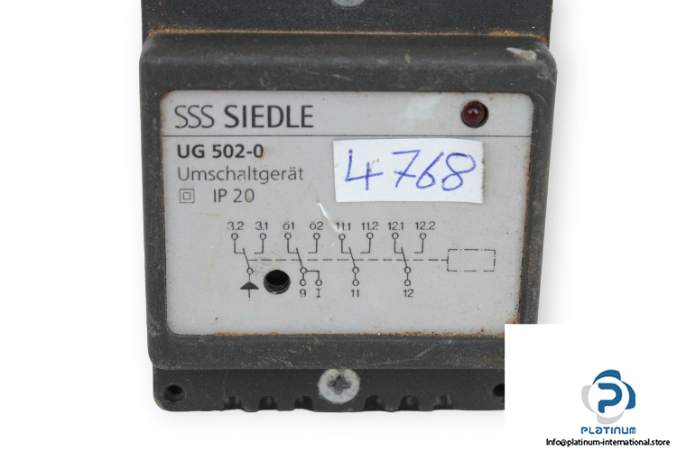 sss-siedle-UG-502-0-switching-device-(used)-1