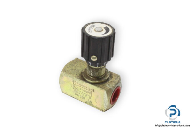 stauff-DRV-12-P-B-flow-control-valve