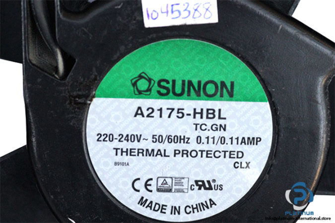 sunon-A2175-HBL-axial-fan-used-2