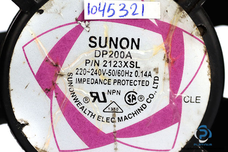 sunon-DP200A-axial-fan-used-1