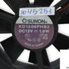 sunon-KD1206PHB2-axial-fan-used-1