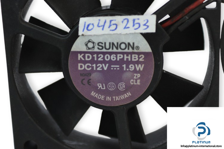 sunon-KD1206PHB2-axial-fan-used-1