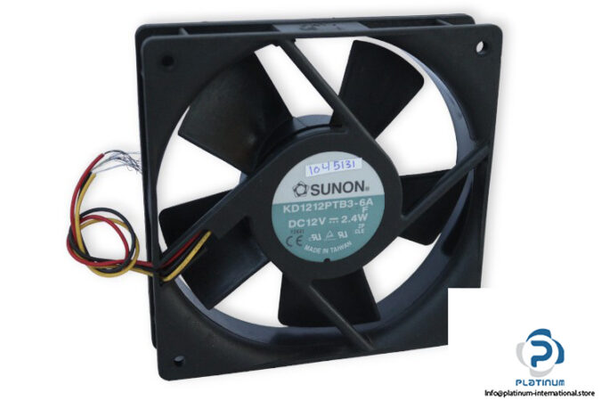 sunon-KD1212PTB3-6A-axial-fan-used