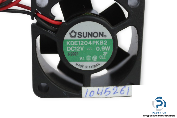 sunon-KDE1204PKB2-axial-fan-used-1