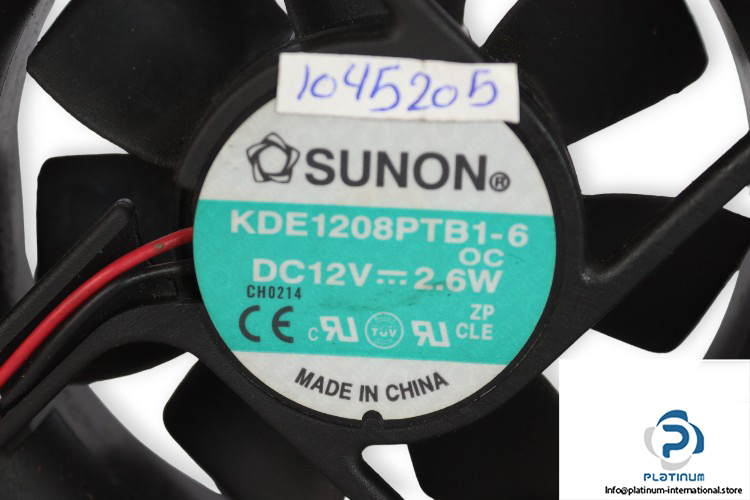 sunon-KDE1208PTB1-6-axial-fan-Used-1