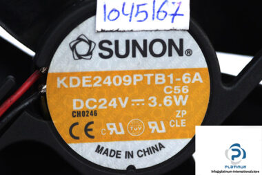 sunon-KDE2409PTB1-6A-axial-fan-used-1