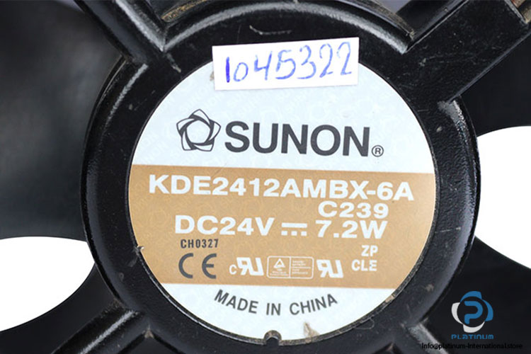 sunon-KDE2412AMBX-6A-C239-axial-fan-used-1