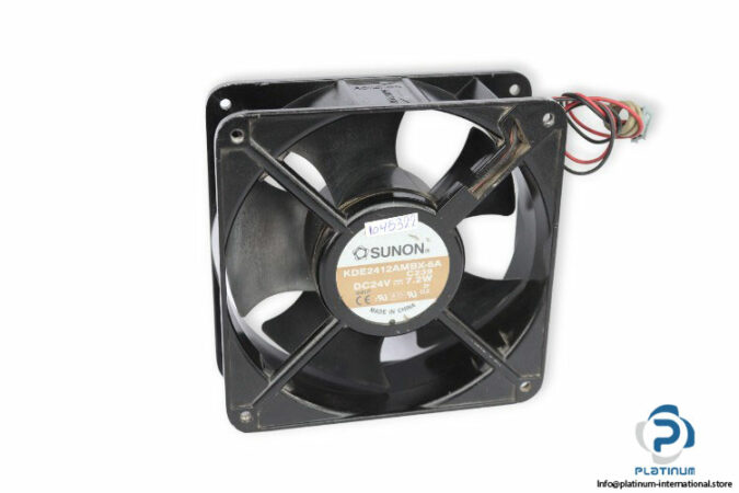 sunon-KDE2412AMBX-6A-C239-axial-fan-used