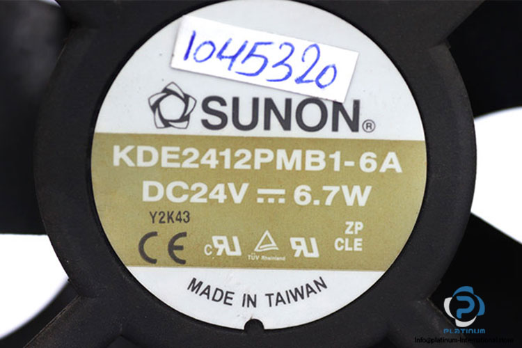 sunon-KDE2412PMB1-6A-axial-fan-used-1