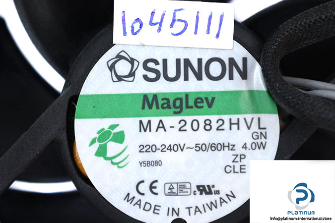 sunon-MA-2082HVL-axial-fan-used-1