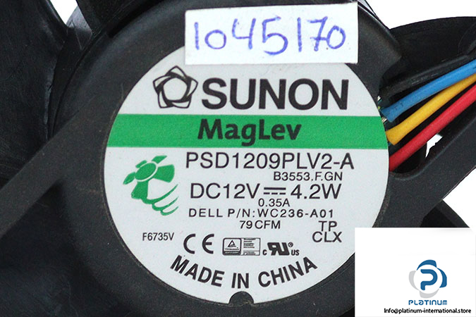sunon-PSD1209PLV2-A-axial-fan-used-1