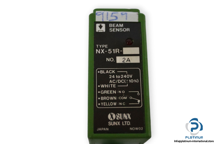 sunx-NX-51R-photoelectric-retoreflective-sensor-used-2