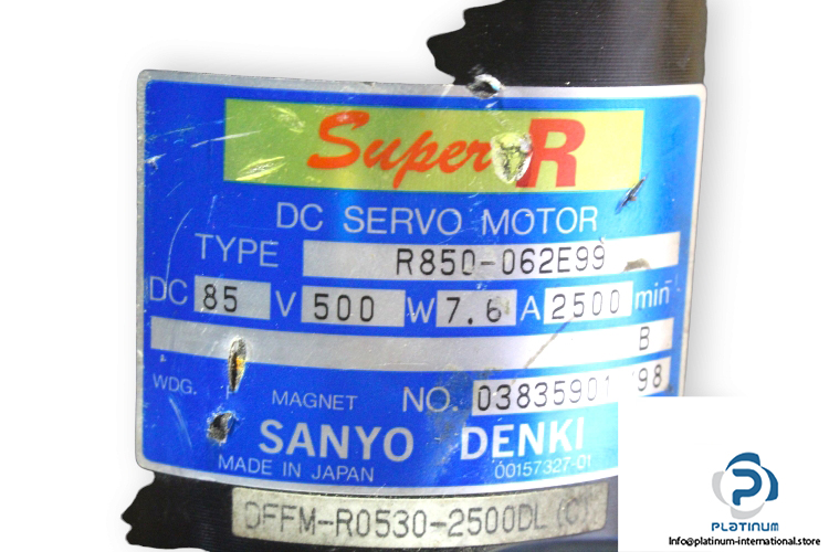 super-r-r850-062e99-dc-sevo-motor(used)-1