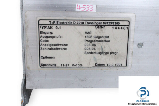 t+r-electronic-AK-9.1-programmable-controller-(used)-2