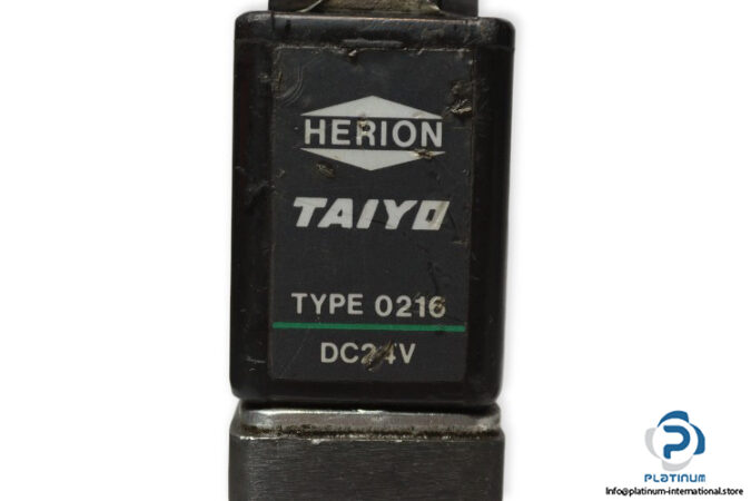 taiyo-herion-5HR-02B-single-solenoid-valve-used-3