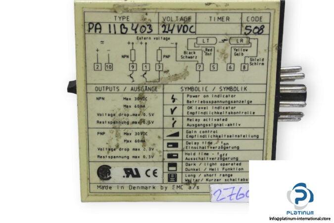 telco-PA-11-B-403-photoelectric-amplifier-(used)-3