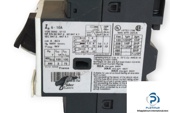 telemecanique-GV2ME14_6-10A-motor-circuit-breaker-(used)-3