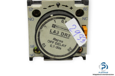 telemecanique-LA3-DR2-auxiliary-contact-block-(used)-1