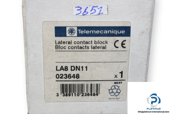 telemecanique-LA8-DN11-auxiliary-contact-block-(new)-2
