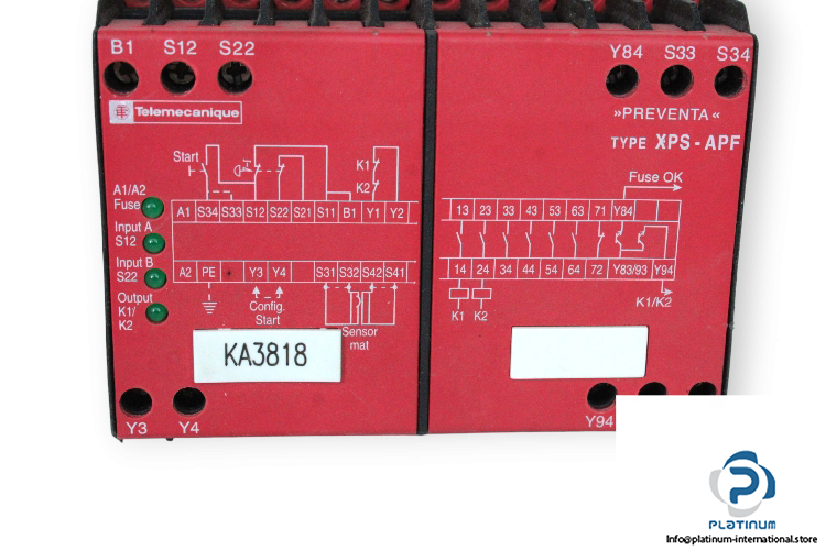 telemecanique-XPS-APF-safety-relay-(used)-1