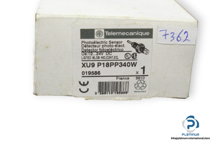 telemecanique-XU9-P18PP340W-photoelectric-polarized-reflex-sensor-new-5