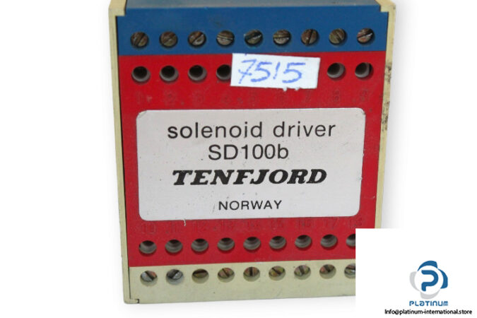 tenfjord-SD100B-solenoid-driver-(Used)-1