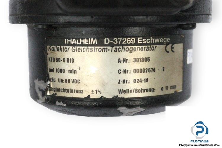 thalheim-KTD-50-6-B10-tachogenerator-(used)-1