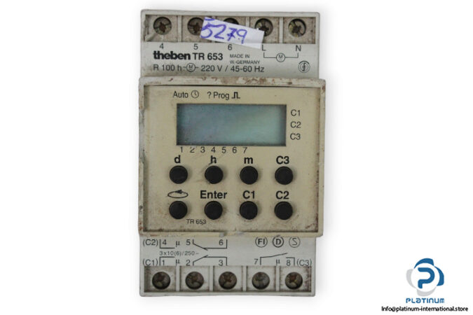 theben-TR-653-digital-timer-(used)