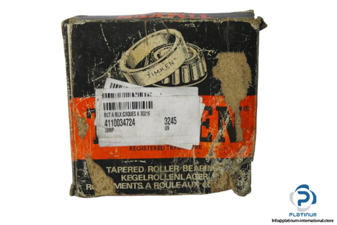 timken-30216-tapered-roller-bearing