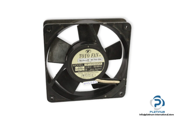 toyo-fan-TF120220RA-axial-fan-used