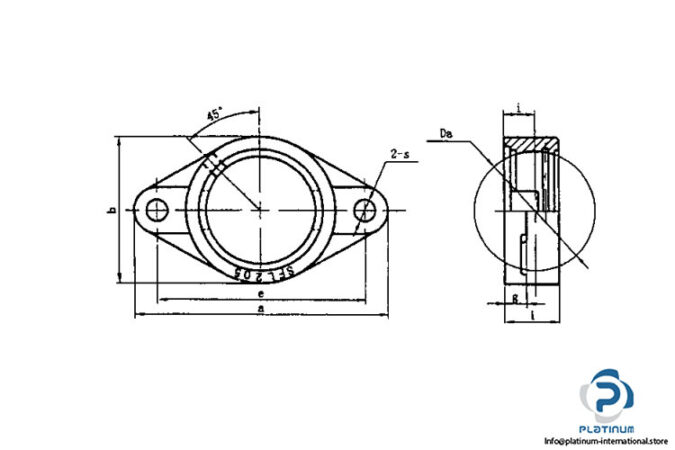 translink-SUCSFL208-stainless-steel-oval-flange-housing-unit-(new)-2