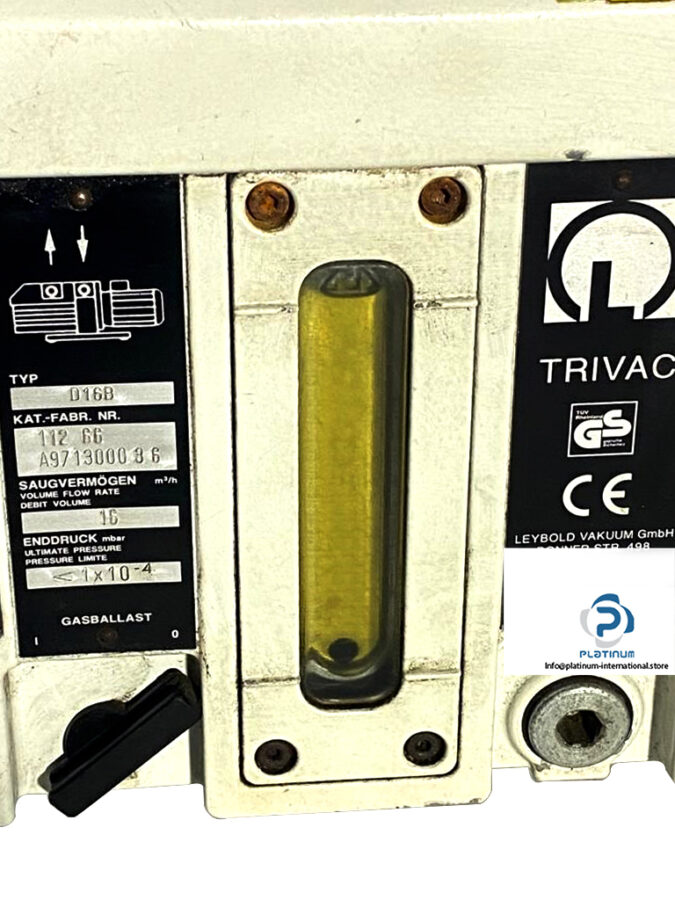 trivac-11266A971300036-rotary-vane-vacuum-pump-(used)-2
