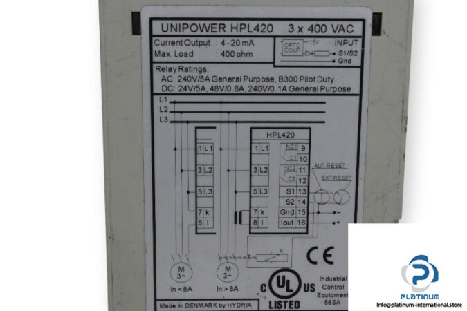 unipower-HPL-420-load-monitor-used-4