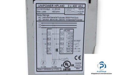 unipower-HPL440-control-unit-(used)