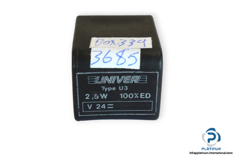 univer-U3-24V-electrical-coil-(used)-1
